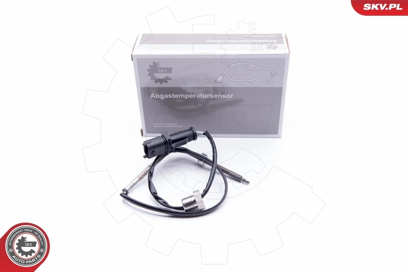 Sensor, exhaust gas temperature